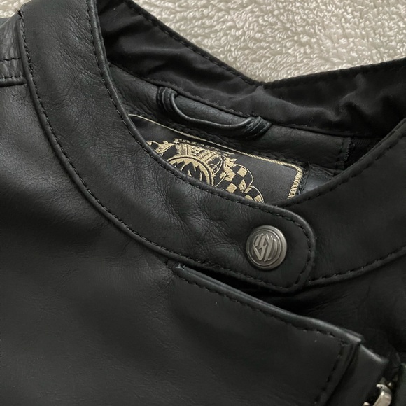 Roland Sands Women’s Mia Motorcycle Leather Jacket - Picture 5 of 12